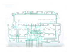 早教机薄膜线路,PET碳膜片印刷,早教机导电线路