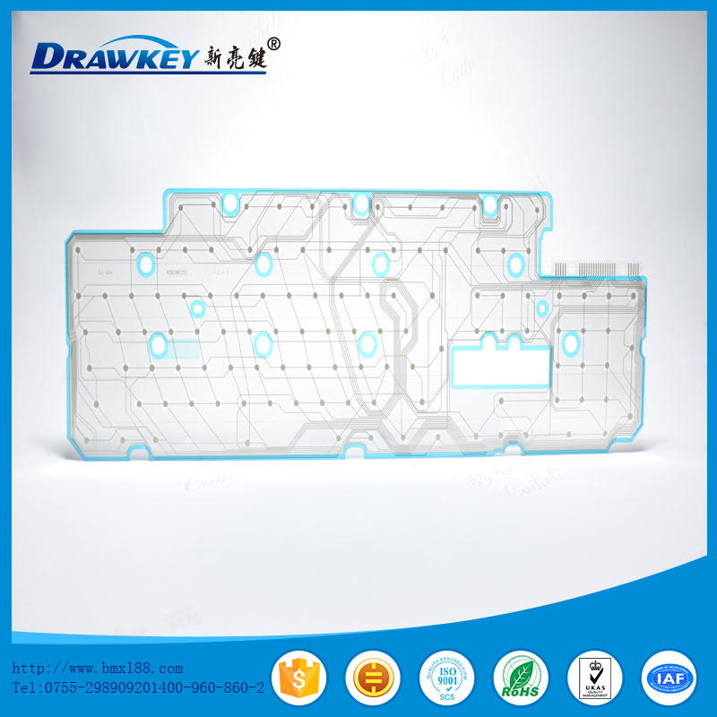 防水键盘感应片,亮键电子,键盘软性线路