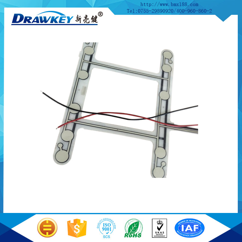汽车坐垫控制线路,汽车坐垫薄膜开关,汽车坐垫控制开关
