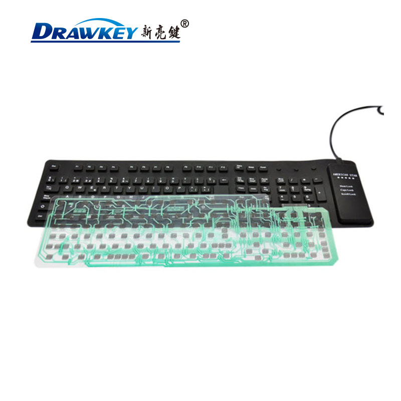 亮键电子笔记本键盘导电感应片|超强防水键盘